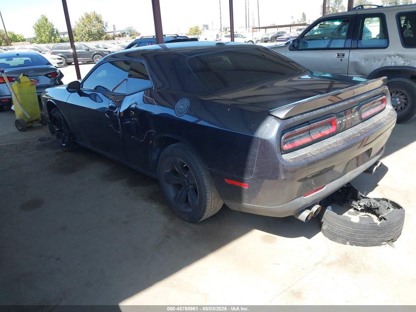 Vin: 2c3cdzag9jh242563, lot: 46267710, dodge challenger sxt 20183