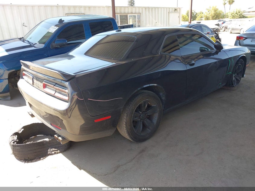 Vin: 2c3cdzag9jh242563, lot: 46267710, dodge challenger sxt 20184