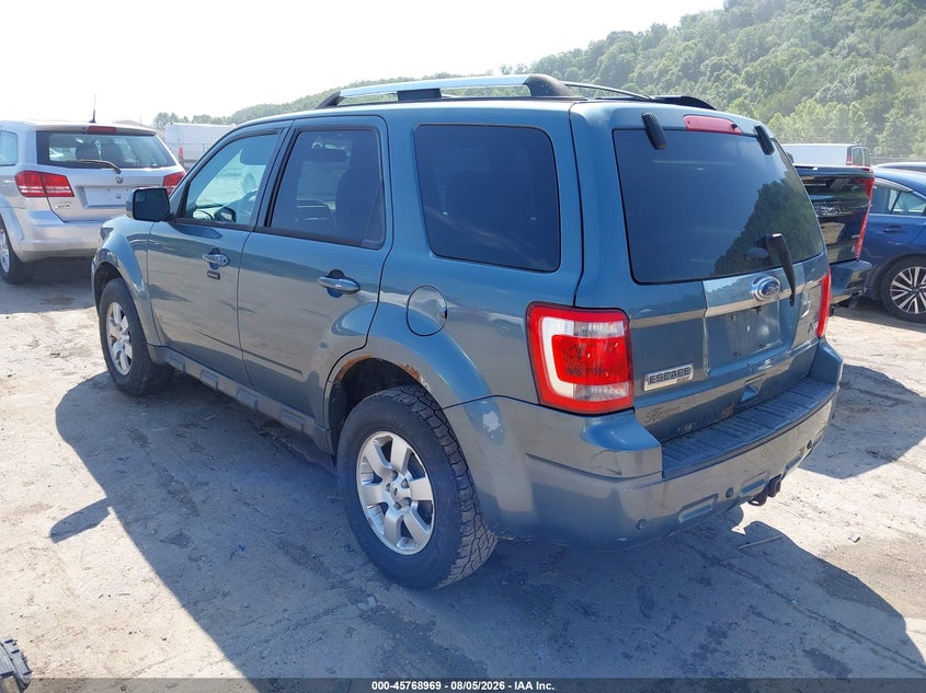 Vin: 1fmcu9eg1ckb89208, lot: 46267718, ford escape limited 20123