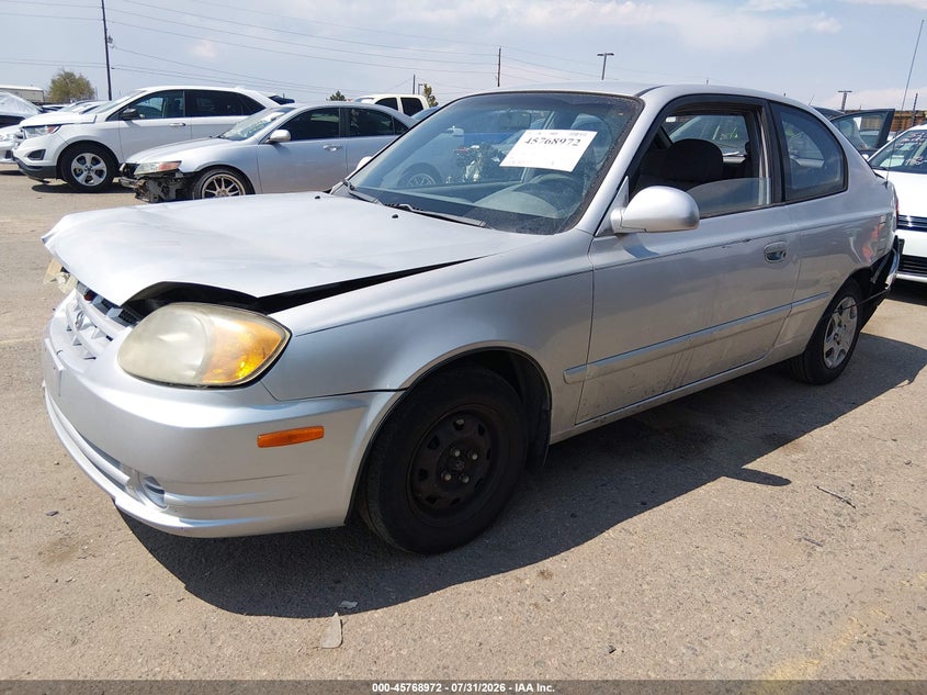 2003 HYUNDAI ACCENT auction photo 2