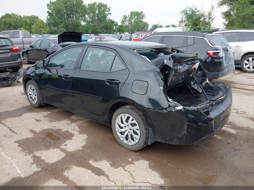 Vin: 5yfburhe8jp805561, lot: 46267727, toyota corolla le 20183