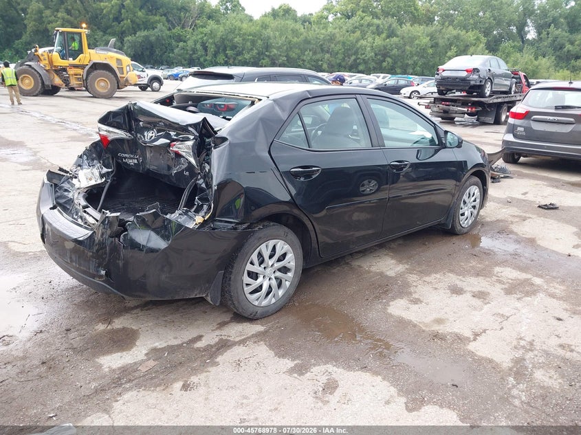 Vin: 5yfburhe8jp805561, lot: 46267727, toyota corolla le 20184