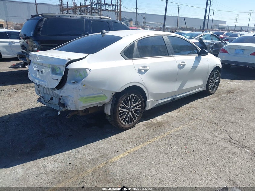 Vin: 3kpf54adxpe631876, lot: 46267730, kia forte gt-line 20234
