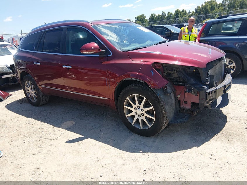 Vin: 5gakvbkd5hj243476, lot: 46267746, buick enclave leather 2017 img_1
