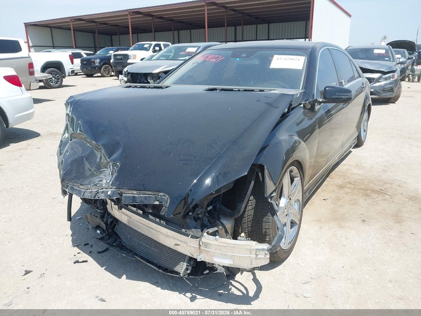Vin: wddng7bb7aa328378, lot: 46267770, mercedes-benz s 550 20102