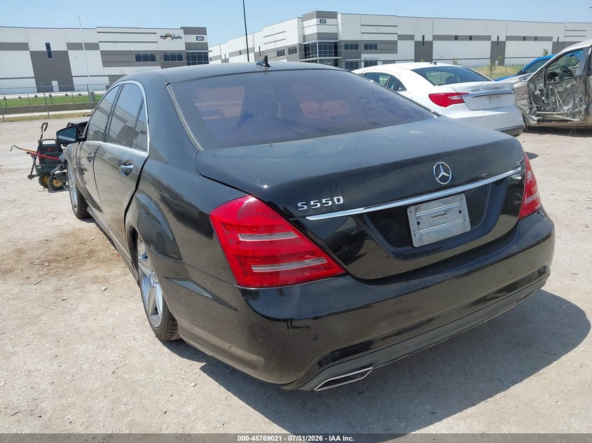 Vin: wddng7bb7aa328378, lot: 46267770, mercedes-benz s 550 20103
