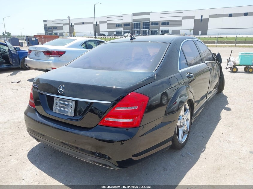 Vin: wddng7bb7aa328378, lot: 46267770, mercedes-benz s 550 20104