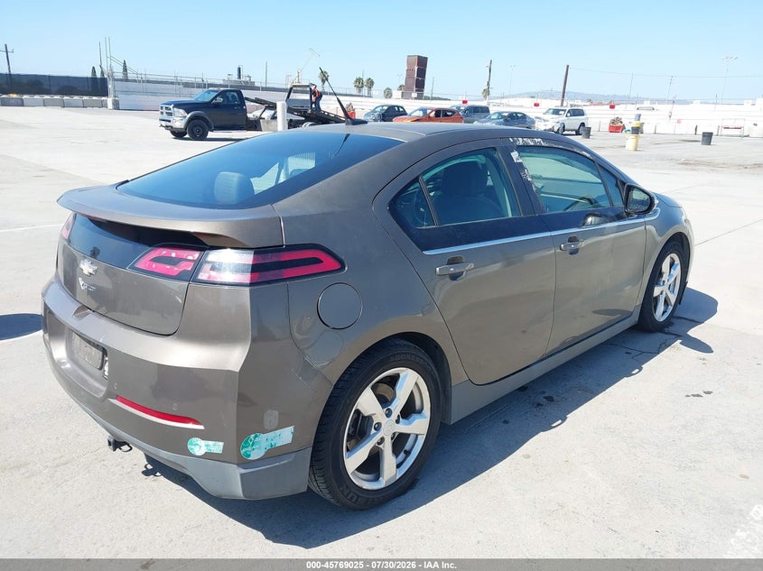 Vin: 1g1rh6e48eu151028, lot: 46267774, chevrolet volt 20144