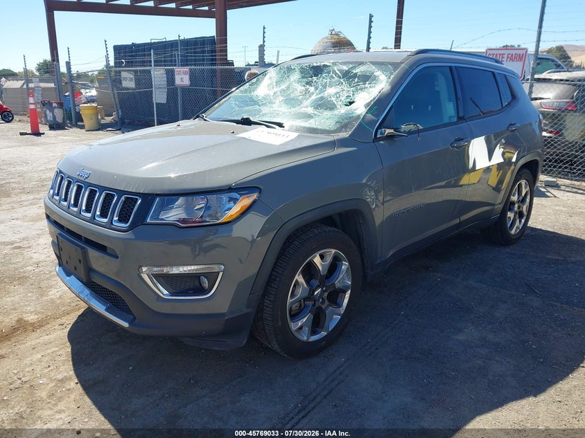 Vin: 3c4njccb8lt154416, lot: 46267782, jeep compass limited fwd 20202