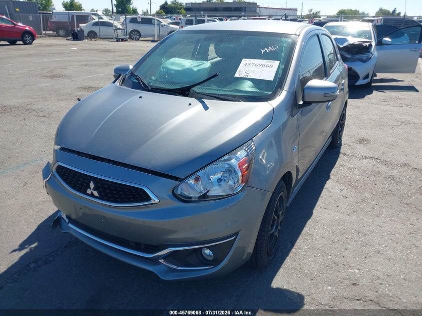 Vin: ml32a4hj8hh016974, lot: 46267817, mitsubishi mirage se 20172