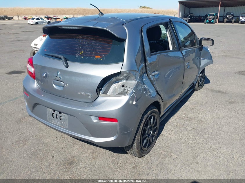 Vin: ml32a4hj8hh016974, lot: 46267817, mitsubishi mirage se 20174