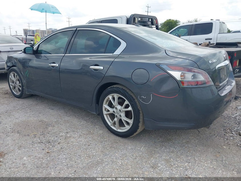 Vin: 1n4aa5ap1dc823041, lot: 46267828, nissan maxima 3.5 sv 20133