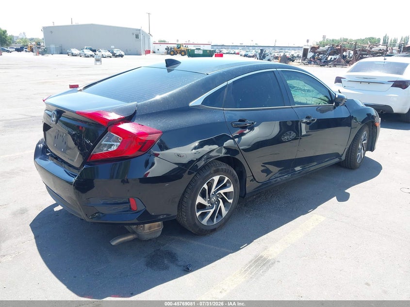 2017 HONDA CIVIC auction photo 4