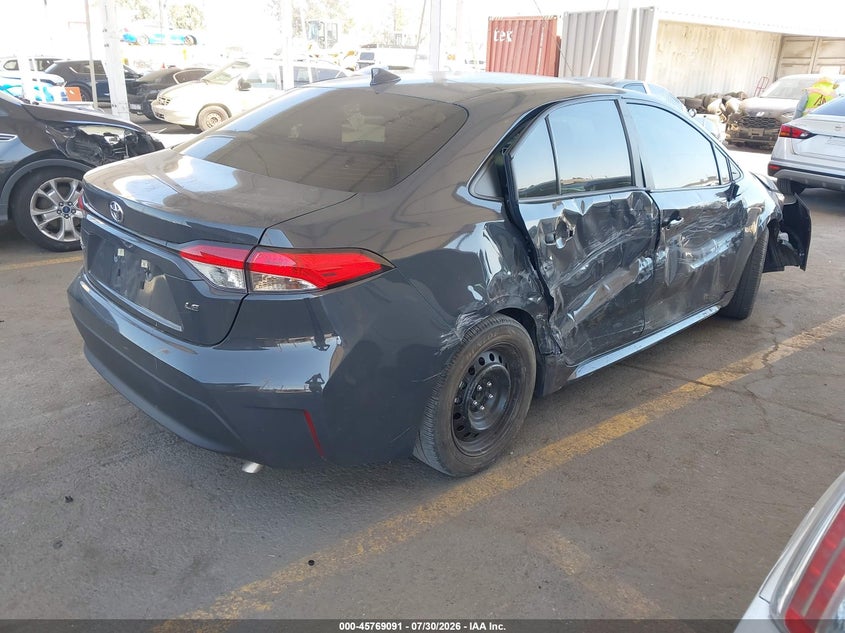 Vin: 5yfb4mde8rp216403, lot: 46267840, toyota corolla le 20244