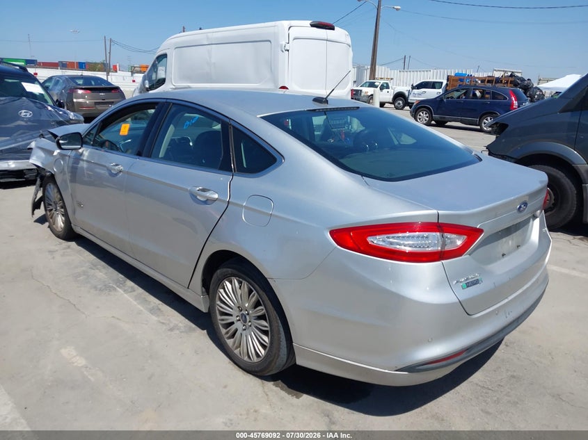 Vin: 3fa6p0pu7er246071, lot: 46267841, ford fusion energi se luxury 20143