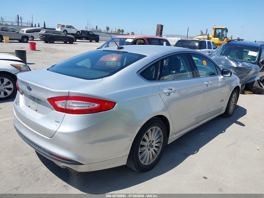 Vin: 3fa6p0pu7er246071, lot: 46267841, ford fusion energi se luxury 20144
