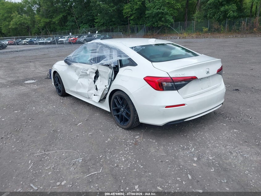 Vin: 2hgfe2f58rh533895, lot: 46267842, honda civic sport 20243