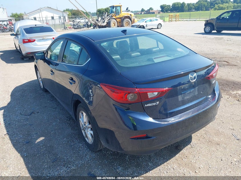 Vin: 3mzbm1w70fm159532, lot: 46267843, mazda mazda3 i grand touring 20153