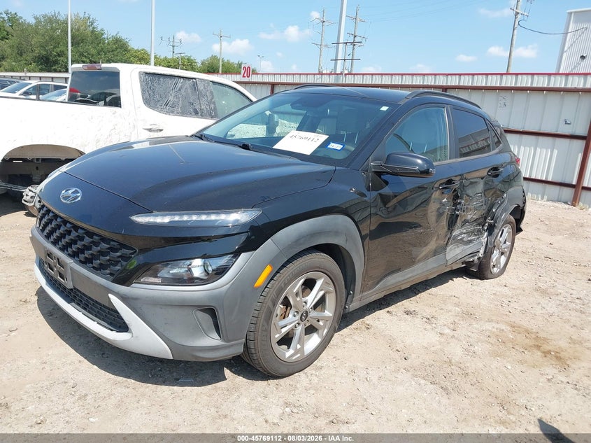 2022 HYUNDAI KONA auction photo 2