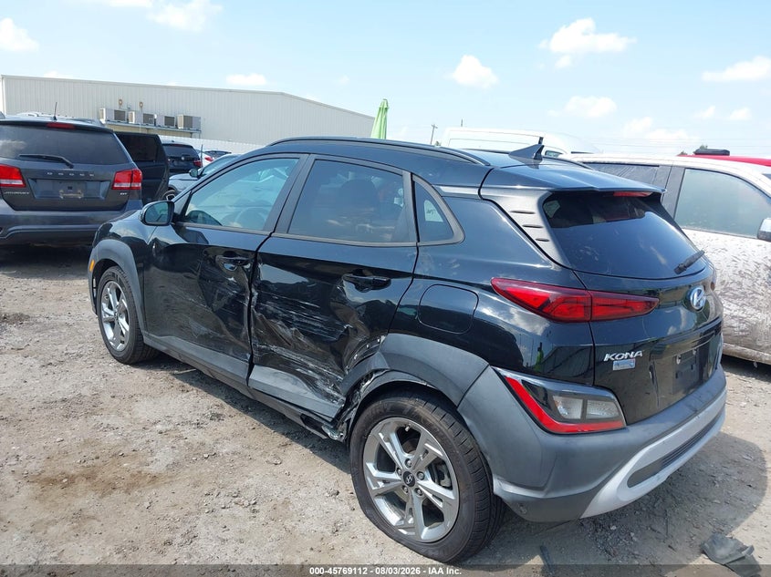 2022 HYUNDAI KONA auction photo 3