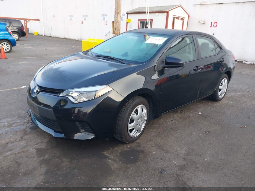 Vin: 5yfburhe3ep000878, lot: 46267872, toyota corolla le 20142