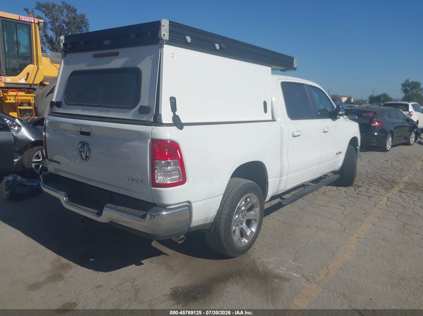Vin: 1c6rrffg8nn340826, lot: 46267874, ram 1500 big horn  4x4 5'7 box 20224