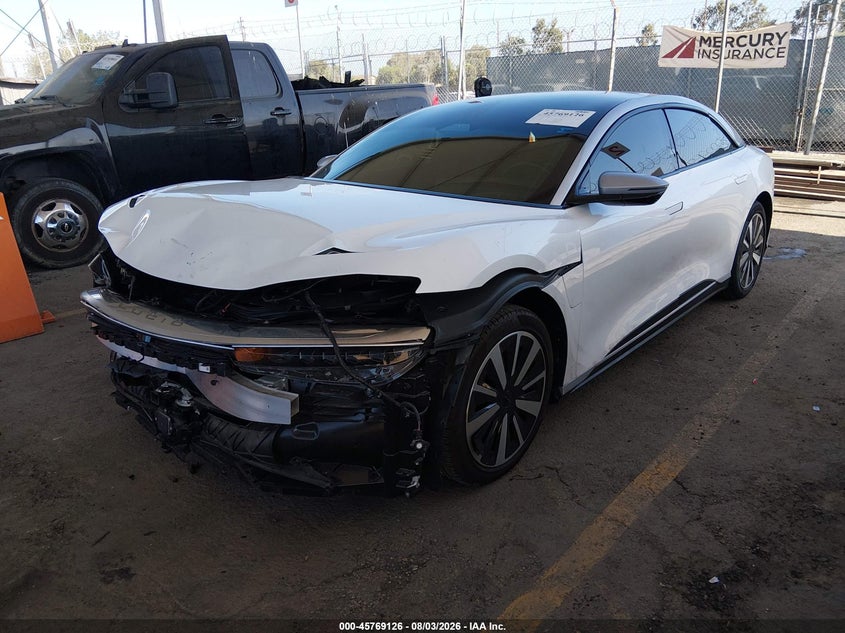 Vin: 50ea1gba1na005866, lot: 46267875, lucid air grand touring 20222
