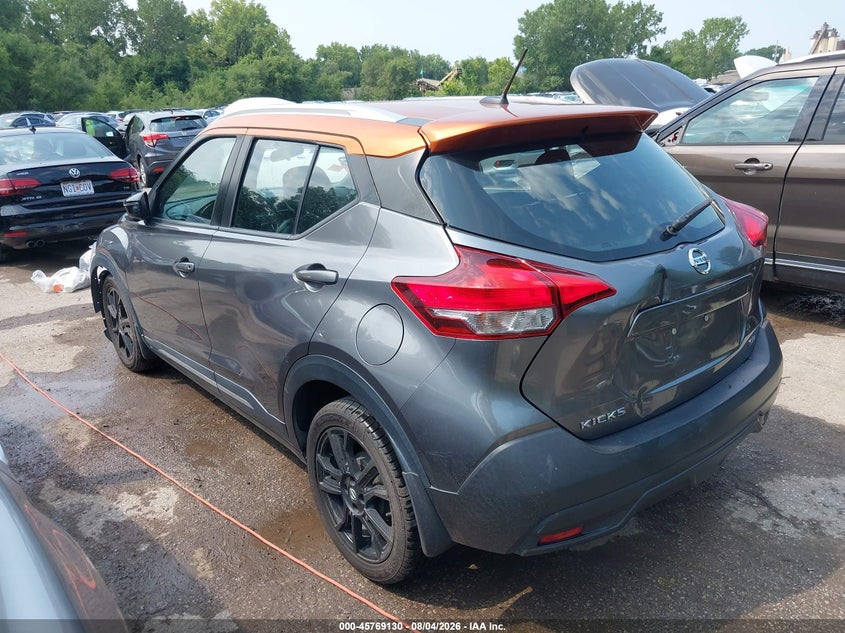 Vin: 3n1cp5cu3kl477910, lot: 46267879, nissan kicks sr 20193