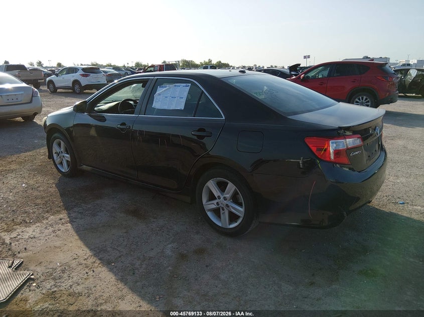 Vin: 4t1bf1fk1cu059654, lot: 46267882, toyota camry se 20123