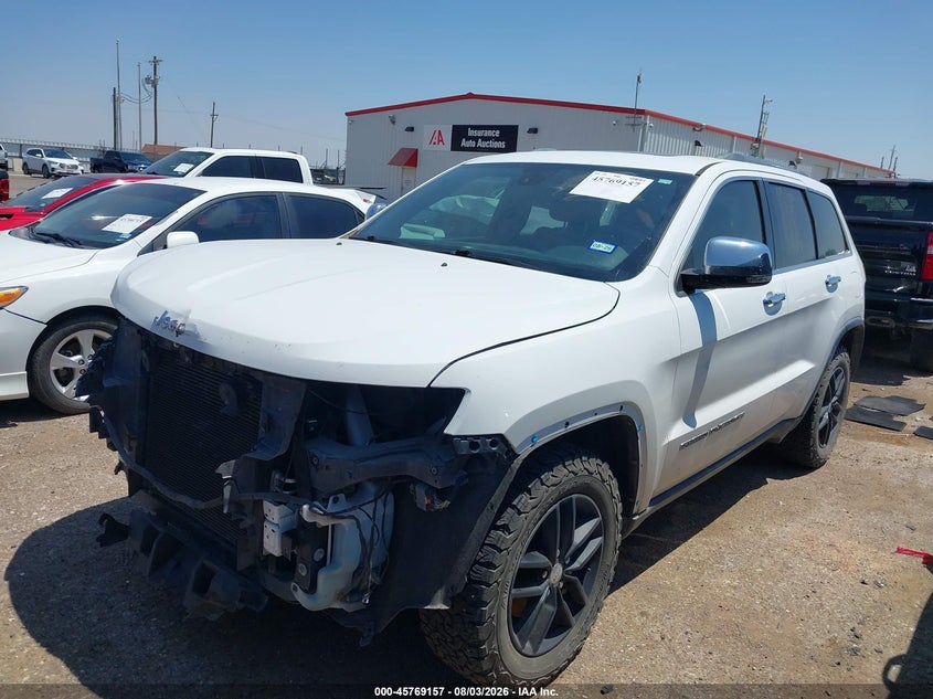 Vin: 1c4rjebg4jc159387, lot: 46267906, jeep grand cherokee limited 4x2 20182
