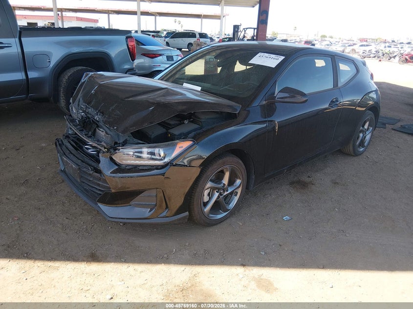 Vin: kmhtg6afxku016499, lot: 46267909, hyundai veloster 2.0 20192