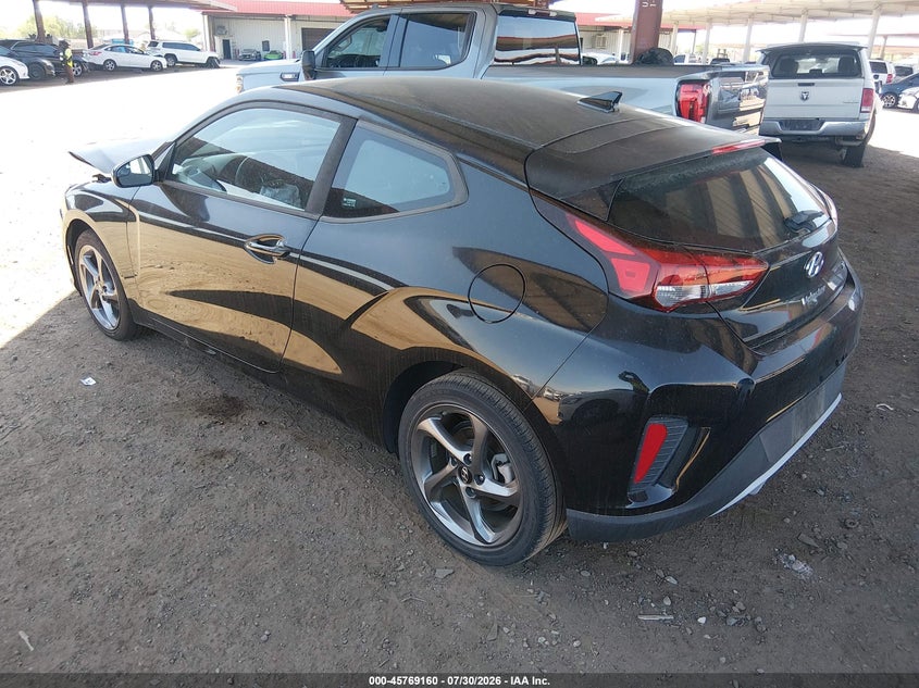 Vin: kmhtg6afxku016499, lot: 46267909, hyundai veloster 2.0 20193