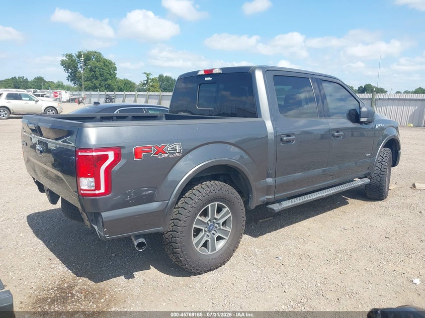 Vin: 1ftew1ep5gfb77165, lot: 46267914, ford f-150 lariat/xl/xlt 20164