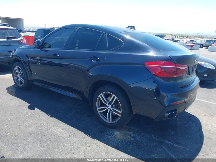 Vin: 5uxku0c53j0g69497, lot: 46267926, bmw x6 sdrive35i 20183