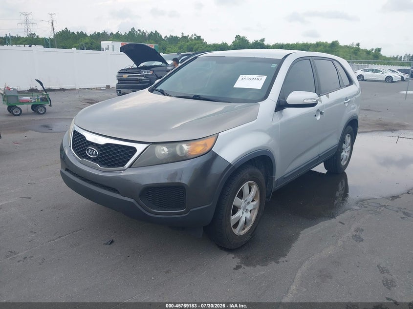 Vin: 5xykt3a12bg087809, lot: 46267932, kia sorento lx 20112