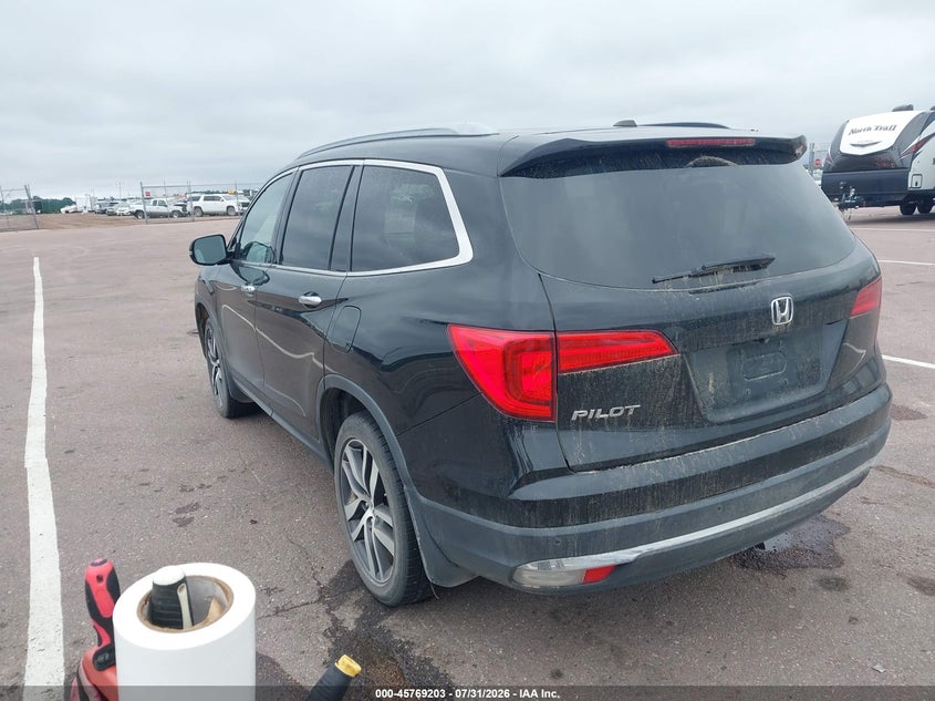 Vin: 5fnyf6h9xhb010314, lot: 46267952, honda pilot touring 20173
