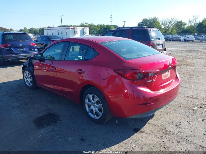 Vin: 3mzbm1u71fm226125, lot: 46267962, mazda mazda3 i sport 20153