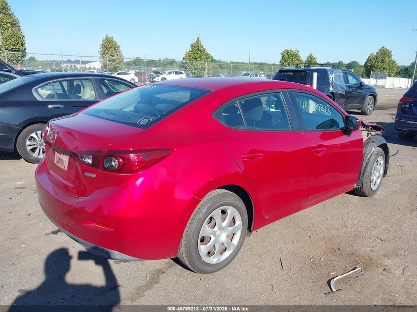 Vin: 3mzbm1u71fm226125, lot: 46267962, mazda mazda3 i sport 20154