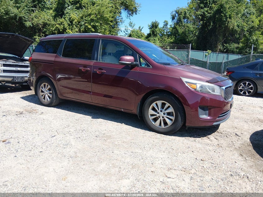 Vin: kndmb5c17f6020393, lot: 46267963, kia sedona lx 2015 img_1