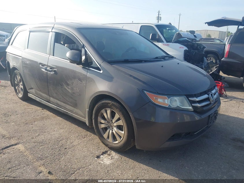 Vin: 5fnrl5h64fb066842, lot: 46267973, honda odyssey ex-l 2015 img_1