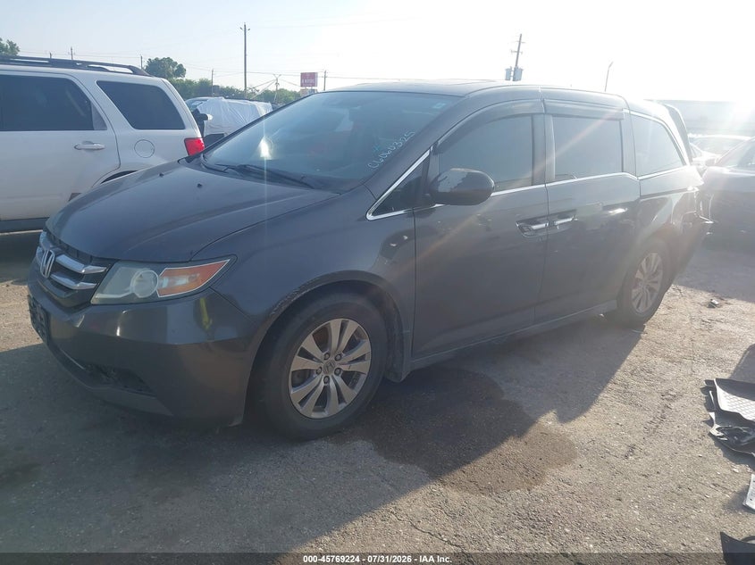 Vin: 5fnrl5h64fb066842, lot: 46267973, honda odyssey ex-l 20152