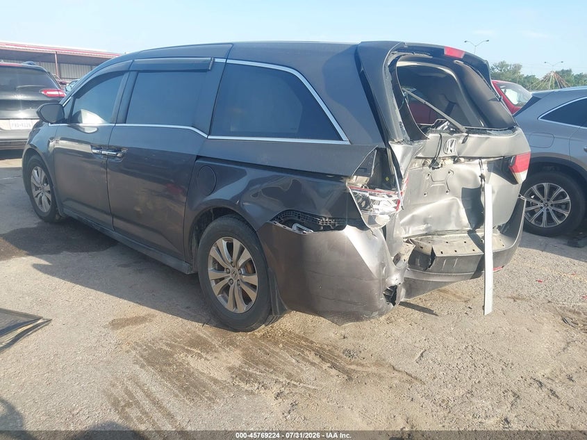 Vin: 5fnrl5h64fb066842, lot: 46267973, honda odyssey ex-l 20153