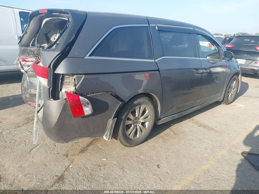 Vin: 5fnrl5h64fb066842, lot: 46267973, honda odyssey ex-l 20154