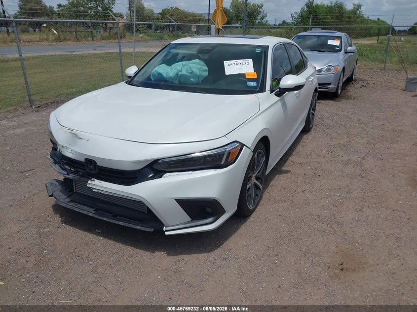Vin: 2hgfe1f92rh340820, lot: 46267981, honda civic touring 20242