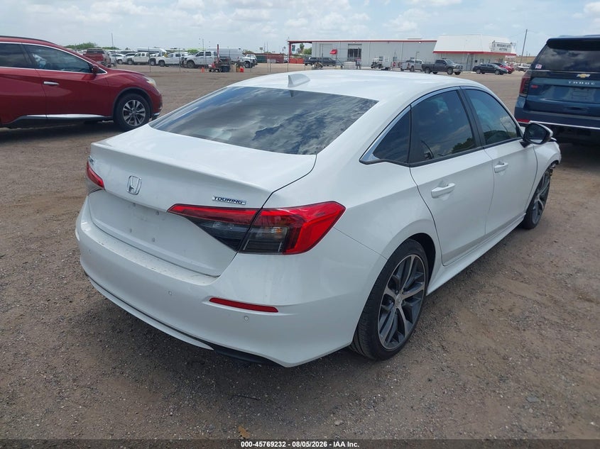 Vin: 2hgfe1f92rh340820, lot: 46267981, honda civic touring 20244