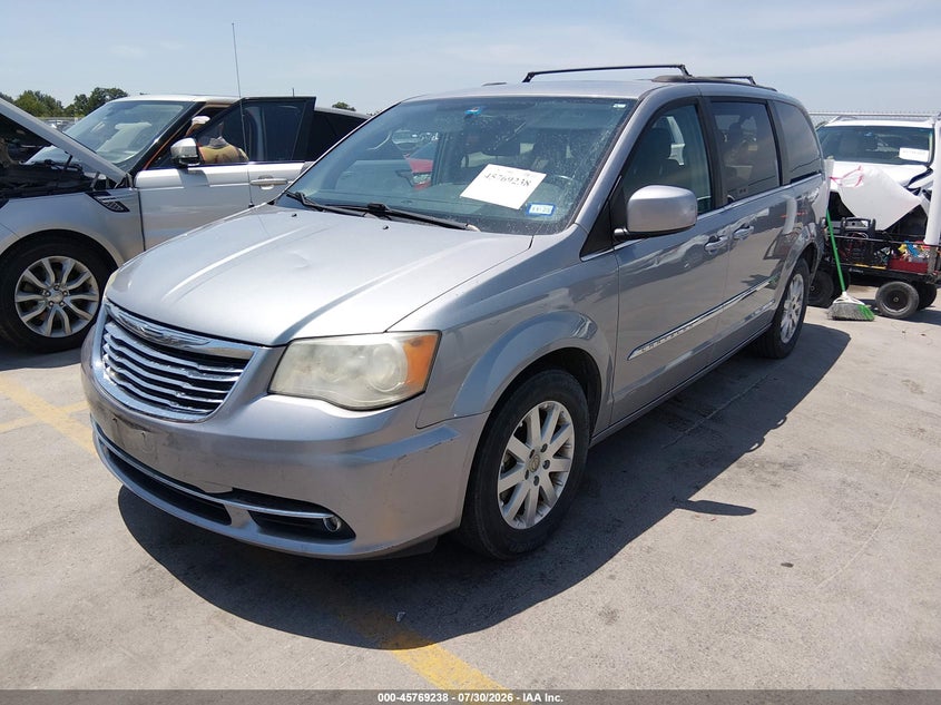 Vin: 2c4rc1bg7er295268, lot: 46267987, chrysler town & country touring 20142