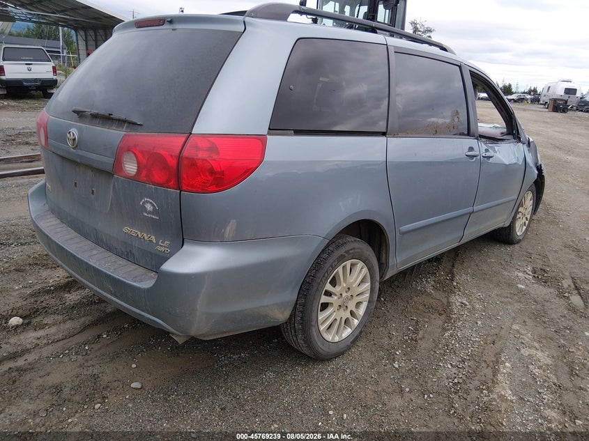 Vin: 5tdjk4cc0as033672, lot: 46267988, toyota sienna le 20104