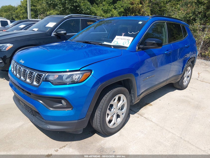 Vin: 3c4njdbn1rt117671, lot: 46267989, jeep compass latitude 4x4 20242