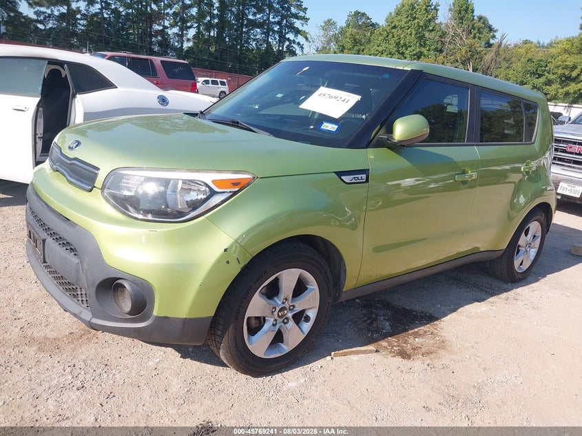 Vin: kndjn2a23j7894148, lot: 46267990, kia soul 20182
