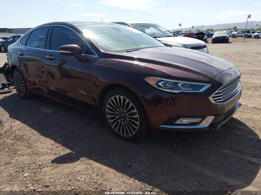 Vin: 3fa6p0su6hr147253, lot: 46268015, ford fusion energi titanium 2017 img_1